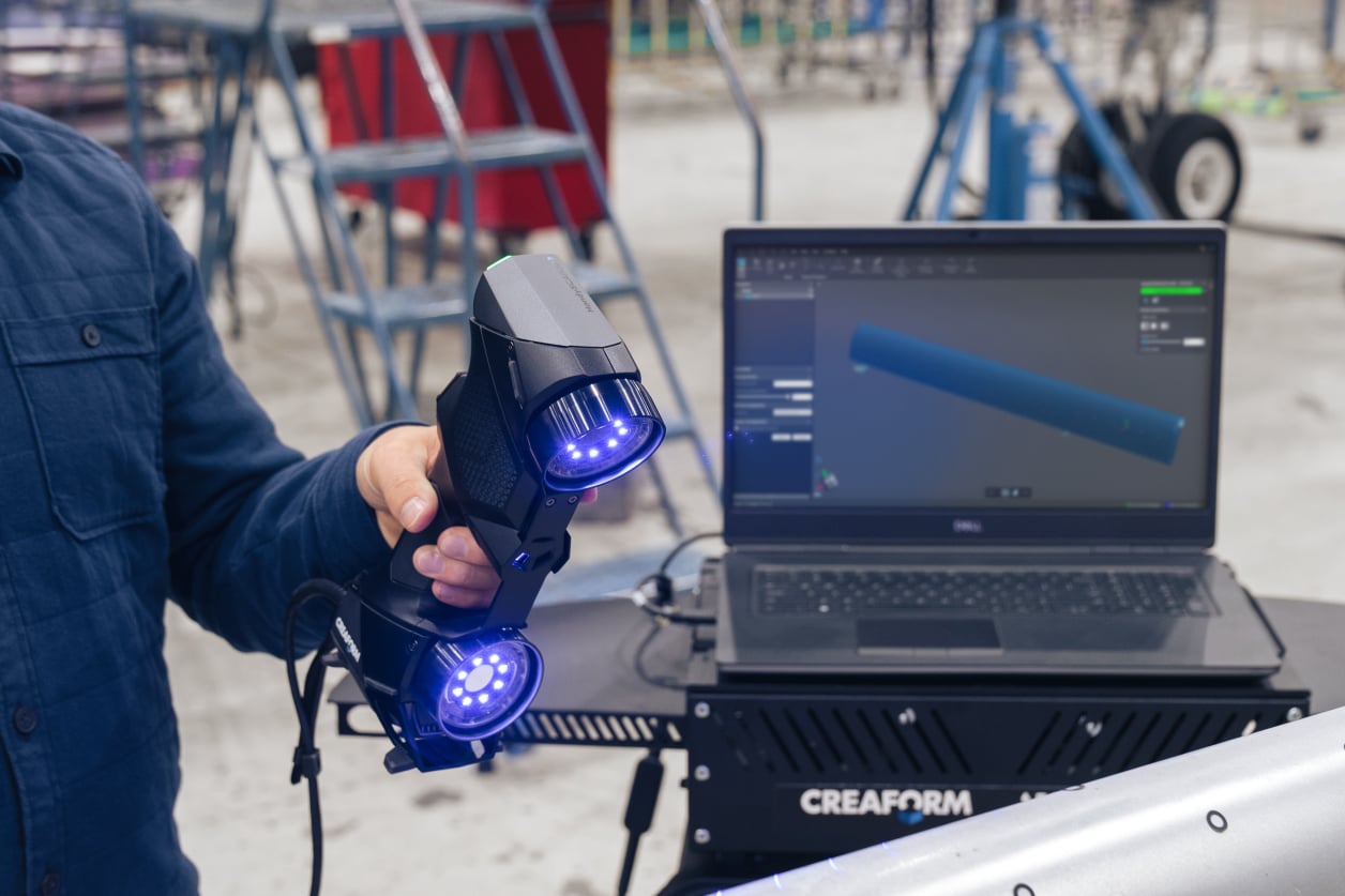 HMR High Tech Machine Tools, 3D Scanning, NDT, MRO Aerospace, 3D Scanner, fast, efficient, portable, handheld, South Africa