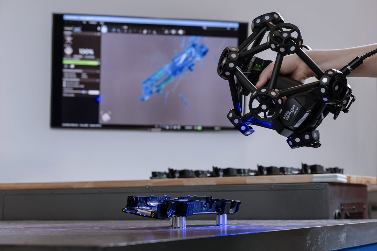 HMR High Tech Machine Tools, 3D Scanner, MetraSCAN, CMM, Scanning, Probing, 3D Scanner, South Africa, fast measurement rate, high accuracy rate